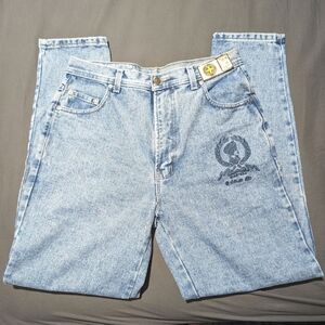 NWT Vintage J.Arcaro Basic blue jeans Women's size 34 Stonewashed denim